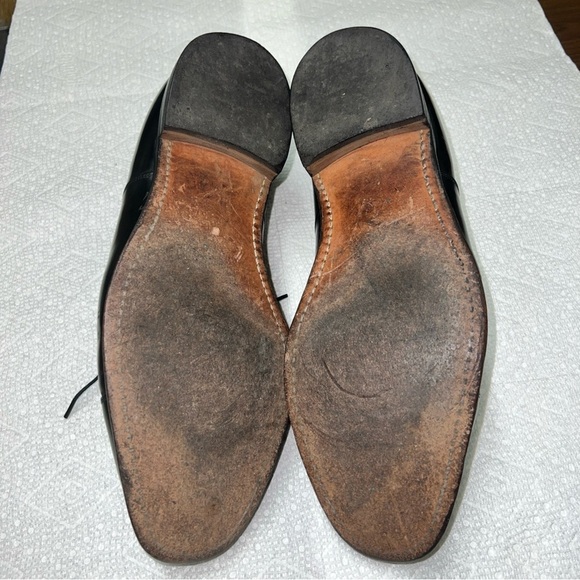 Johnston & Murphy Optima Men's Black Cap Toe Oxford Shoes Size 11D - Picture 9 of 11